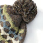 Casual Warm Striped Colorful Pom Pom Beanie For Women