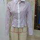 Fashion Women Striped Shirt Long Sleeve Shirt Button-down Elegant Ladies Blouse Fall Spring Work Out Tops Casual Daily