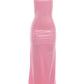 Shiny Sequins Long Dress Woman Low-Neck Backless Sleeveless High Waist Robe Summer Vacation Elegant Style Vestidos