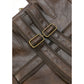Minimalist Preppy Brown Large Capacity Versatile Backpack For Women