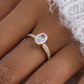 18K Gold Plated Stainless Steel Geometric Fashion Ring Waterproof Anti Allergic colorfast Fashion Jewelry Unisex 2024