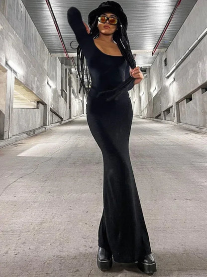 Strap Backless Long Maxi Dresses Party Club Vacation Outfits for Women Sexy Casual Summer Dress 2024 Wholesale