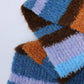 2025 Winter New Arrivals Cute Casual Preppy Sweet Stripe Plush Scarf For Women