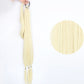Ponytail Extensions Synthetic Boxing Braids Wrap Around Chignon Tail With Rubber Band Hair Ring 34 "DIY Brown Ombre Braid