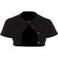 Trend Single-Breasted T-Shirt Women Fashion Classic Short Sleeve O-Neck Sexy Midnight Street Party Club Crop Tops