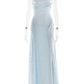 Lace Up Sleeveless Backless Maxi Dress Sexy Elegant White Evening Dresses Woman Party Wear