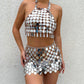 Sexy Acrylic Plastic Sequin Chest Bra Chain Dress Nightclub Party Show Festival Outfit Dance Costume Stage Wear Body Jewelry New