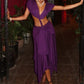 Braid Waistless Dress Women Peach Buttocks Backless Patchwork Summer Vacation Elegant Irregular Hem Party Vestidos