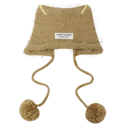 2025 New Arrivals Elf Ears Knitted Woolen Hat For Women