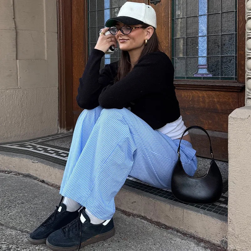 Button Up Cropped Cardigan Woman Fall Clothes New in Knitwears Long Sleeve Top Sweater Jacket