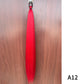Synthetic Long Straight Ponytail Extensions With Rubber Band DIY Braided Ponytail Purple Hair Accessories for Halloween