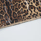 Leopard Print Sequin Backless Halter Top and Mini Skirt Two Piece Set Women Sexy Going Out Club Outfits