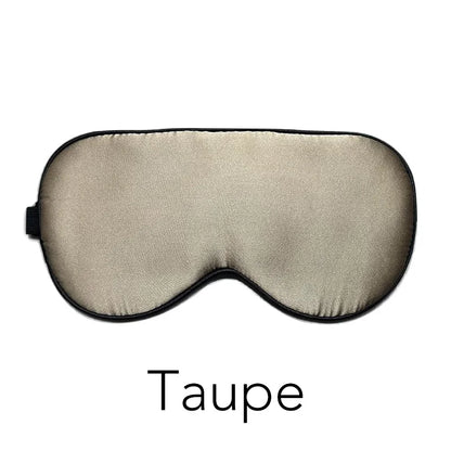 100% Real Mulberry Silk Sleep Mask Eye Covers for Sleeping Blindfold with Adjustable Strap Comfortable Super-Smooth