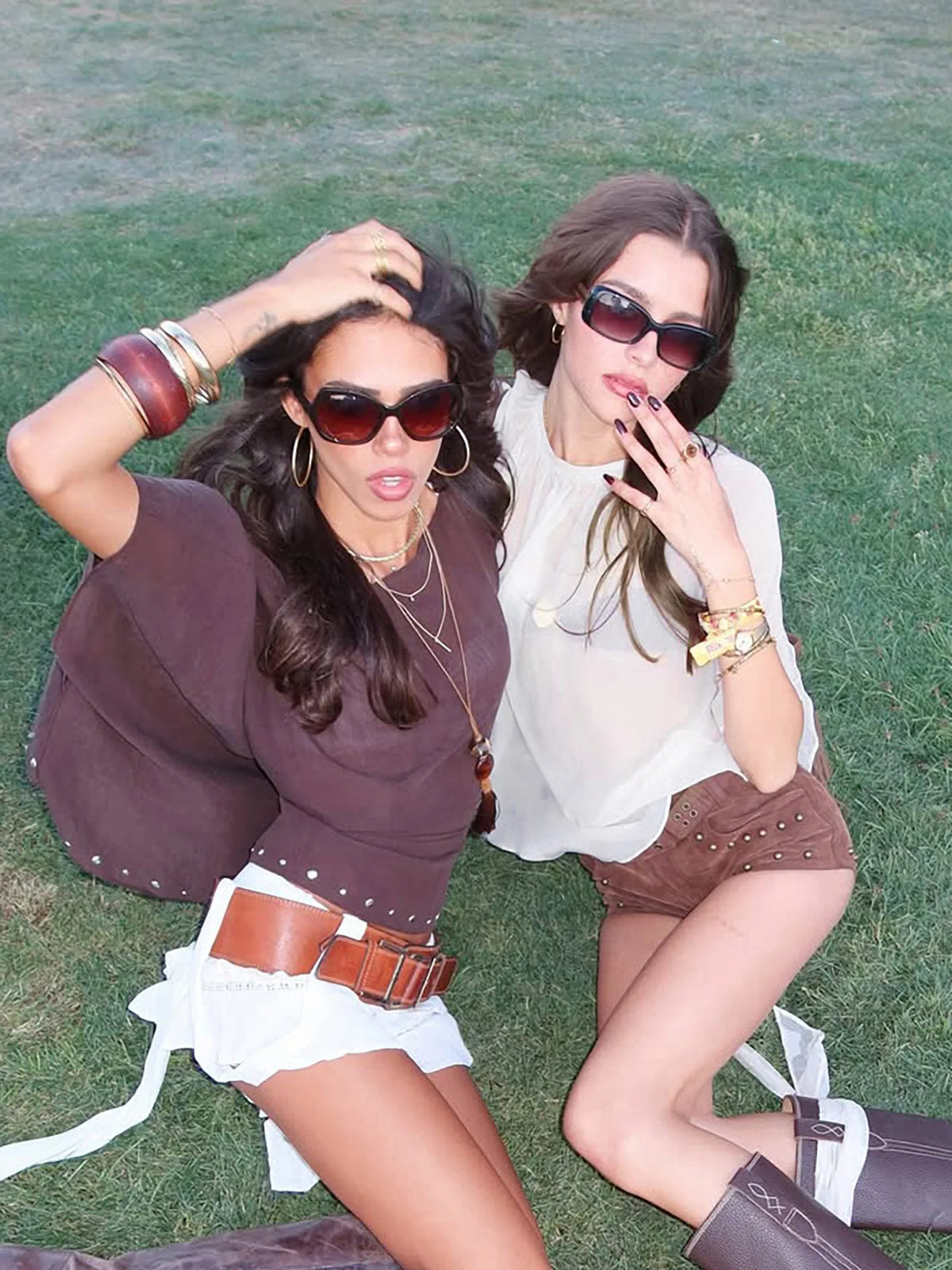 See Through White Mesh Cape Tops for Woman Clothes Summer 2026 Elegant Women's Blouses and Shirts