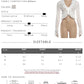 Ruffled Patchwork T-Shirt Women Autumn Simple See Through Bell Sleeve Bandages Fashion Trend Street Party Crop Tess