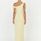 Asymmetric One Shoulder Sexy Maxi Dress Women Elegant Diagonal Collar Sleeveless Backless Cocktail Evening Party Dress