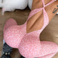 Cross Knot Bandage Design Yoga Jumpsuit Woman Leopard Print Low-Neck Sleeveless Skinny Wrap Hip Sporty Style Overalls