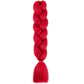 24 Inch Jumbo Box Braids Extensions Synthetic Braiding Hair DIY Hair Braids For Children Pink Purple Yellow Gray