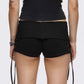 High Street Short Women Hottie Trend Rivet Metal Hollow Patchwork Shirring Skinny Sexy Midnight Club Party Outfits