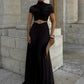 Hollow Out Short Sleeve Sexy Maxi Dress Women Fashion O Neck Ruched High Waist Bodycon Club Party Long Dress Female
