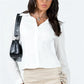 Women Stripe Shirts Blouse Fashion Long Sleeve Laple Button Down Slim Fit Tops Office Ladies Streetwear for Casual Daily