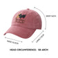 Cartoon Embroidery Baseball Cap, Cute Monster Graphic Peaked Hat for Casual Outdoor Wear