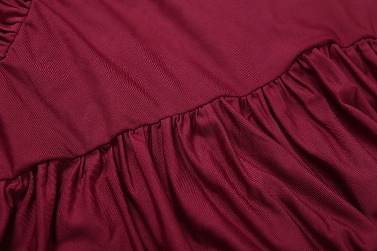 Elegant Hollow Dress Women Turtleneck Ruched Patchwork Full Sleeve Irregular Hem Skinny Stretch Party Club Bodycon