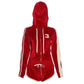 Casual Velvet 2 Piece Set Women Tracksuit Sporty Zip Hooded Sweatshirt+Shorts Sporty Fitness Soft Matching Outfits