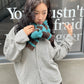 2025 Winter New Arrivals Y2K Stripe Neck Warmer Accessory For Woman