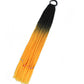 Synthetic 24inch Girls Colored Box Braided Ponytail With Elastic Rubber Band Hair Extensions Rainbow Color Box Pigtail Hairpiece