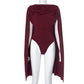 Women Elegant Sexy Swing Collar Shawl Bodysuits Chic Fashion Sleeveless Club Party Rompers Streetwear Overalls Tops