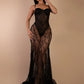 Sexy Mesh Jacquard Dress Women See Through Patchwork Sleeveless Backless Stretch Skinny Midnight Party Club Vestidos