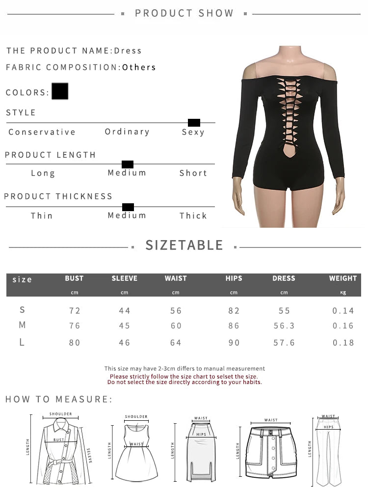 Hollow Knot Playsuit Women Slash Neck Summer Sexy Exposed Coquette Skinny Hottie Midnight Club Party Stretch Romper