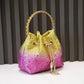 Rhinestones Evening clutch Bag Purses and handbag luxury Designer shoulder bag Shiny Crystal Clutch purse bucket bag