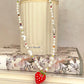 Women's Strawberry Pendant Pearl Necklace, Colorful Beaded Baroque Pearl Choker, Cute Y2K Style Collarbone Jewelry