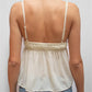 Women Cute Babydoll Summer Flowy Peplum Crop Top Vest Y2k Sequin Rhinestone Camisole Ruffle Tank Top Fairy Streetwear