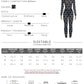Sexy See Through 2 Piece Set Woman Patchwork Print o-Neck Full Sleeve Bodysuits+Skinny Wrap Hip Long Pants Outfits