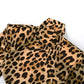 Sexy Leopard Evening Party Dresses Winter Clothes Woman Turtleneck Hollow Backless Long Sleeve Maxi Dress