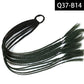 Synthetic Colored Braided Ponytail Hair Extension Rainbow Color Braids Pony Tail With Elastic Band Girl's Pigtail