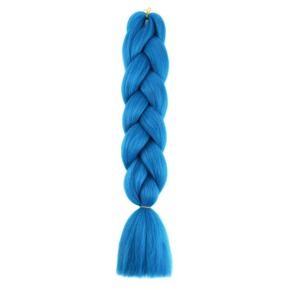 24 Inch Jumbo Braids Extensions Synthetic Braiding Hair Afro Ombre Color kanekalon Hair for Children Braid