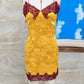 Women Y2K Lace Slip Dress Spaghetti Strap Floral Lace Trim Mini Dress for Date Night Cocktail Party Summer Sundress