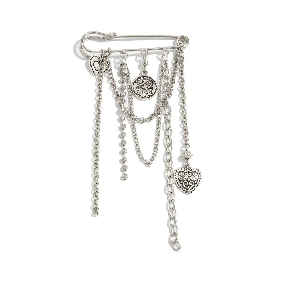 Women's Love Heart Tassels Pendant Fashion Anklet Simple Summer Foot Brooch Jewelry Accessory