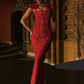 Bows Lace Sexy Maxi Dress For Women Fashion Sleeveless Backless Bodycon New Year's Birthday Club Party Long Dress