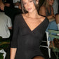 Deep V Neck Half Sleeve Sexy Mini Dress Women Elegant Black Backless Night Out Bodycon Club Party Dresses Female