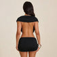 Deep V Neck Sleeveless Backless Mini Dresses White Brown Sexy Cut Out Ruched Bodycon Dress Club Outfits