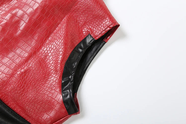 Sexy Patchwork 2-Piece Set Women Summer Zip Irregular Tank Top+Rhinestone Short Matching Midnight Clubwear Outfits