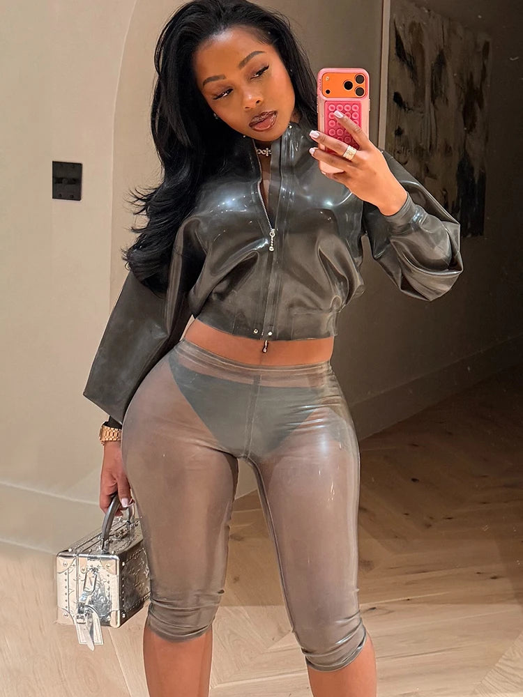 See Through Shorts Pants Women Fashion Hipster 2026 Summer Trend Wild Elastic Waist Classic Basic Streetwear Buttoms