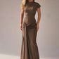 Women's Summer High Waist Sexy Maxi Dress O-Neck Sleeveless Bodycon Lace Up  Fashion Evening Party Long Dresss