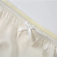 Sexy Lace Patchwork Satin Skirt Women Elegant Trend Bow Applique Fashion Classic Party Streetwear Simple Chic Outfits