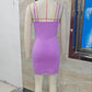 Women Spaghetti Strap Bodycon Mini Dress Lace Trim Neckline Hem Ruched Sleeveless Slim Fit Y2K Party Club Short Dresses